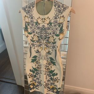 BCBG Max Azria S tight floral dress